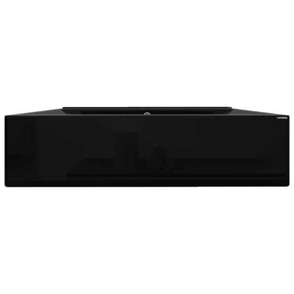 Luxusné keramické umývadlo, obdĺžnik, čierne, otvor na batériu 60x46cm – Obrázok 4