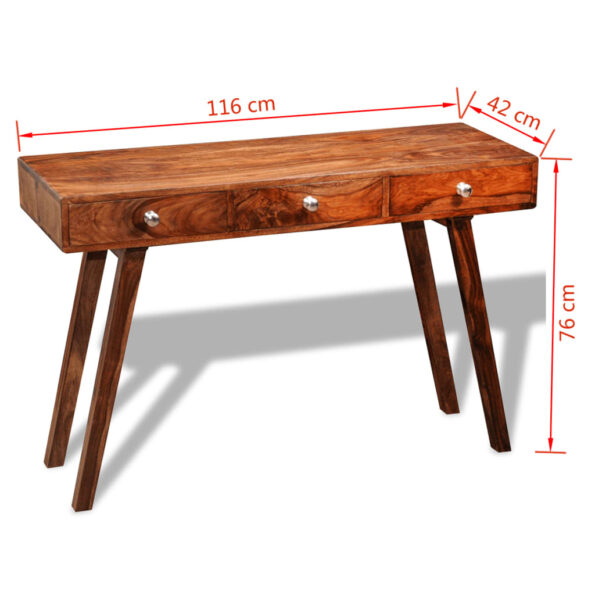 VXL8718475953203_g_en_hd_7.jpg vidaXL Konzolový stolík s 3 zásuvkami 76 cm, drevený masív sheesham – Obrázok 8