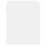 vidaXL Nočný stolík 2 ks so zásuvkou, biely – Obrázok 9