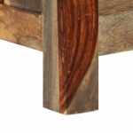 vidaXL Komoda sivá 100x30x50 cm masívne akáciaové drevo – Obrázok 9
