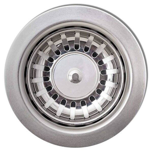 vidaXL Granitový kuchynský drez s jednou vaničkou béžový – Obrázok 3