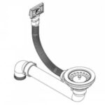 vidaXL Granitový kuchynský drez s jednou vaničkou béžový – Obrázok 4