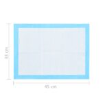 vidaXL Hygienické podložky pre psy 100 ks 45x33 cm netkaná látka – Obrázok 9