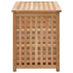 vidaXL Truhlica na bielizeň 77,5x37,5x46,5 cm masívne orechové drevo – Obrázok 4