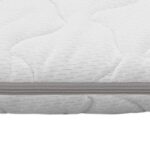 vidaXL Vrchný matrac 100x200 cm, pamäťová pena Visco 6 cm – Obrázok 8