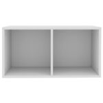 vidaXL Úložný box na vinyly, biely 71x34x36 cm, kompozitné drevo – Obrázok 4
