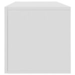 vidaXL Úložný box na vinyly, biely 71x34x36 cm, kompozitné drevo – Obrázok 5