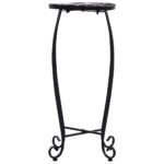 vidaXL Mozaikové stoly 3 ks, čierno biele, keramika – Obrázok 6