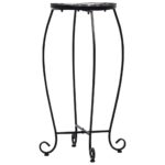 vidaXL Mozaikové stoly 3 ks, čierno biele, keramika – Obrázok 7