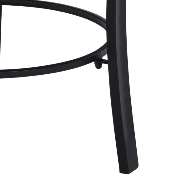 vidaXL Mozaikové ohnisko, zelené 68 cm, keramika – Obrázok 8