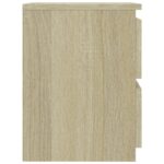 vidaXL Nočný stolík, dub sonoma 30x30x40 cm, kompozitné drevo – Obrázok 5
