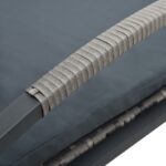 vidaXL Záhradné ležadlá so stolíkom antracitové polyratanové – Obrázok 6