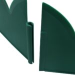 vidaXL Obruba trávnika 10 ks zelená 65x15 cm PP – Obrázok 7