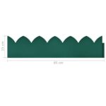 vidaXL Obruba trávnika 10 ks zelená 65x15 cm PP – Obrázok 8