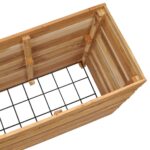 vidaXL Vyvýšený záhon 150x40x72 cm, tíkový masív a oceľ – Obrázok 6