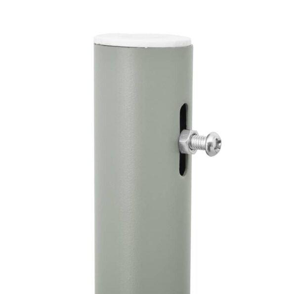 vidaXL Zaťahovacia bočná markíza na terasu 170x300 cm, červená – Obrázok 5