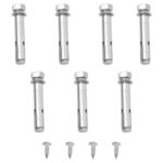 vidaXL Zaťahovacia bočná markíza na terasu 170x300 cm, červená – Obrázok 7