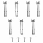 vidaXL Zaťahovacia bočná markíza na terasu 100x300 cm, červená – Obrázok 7