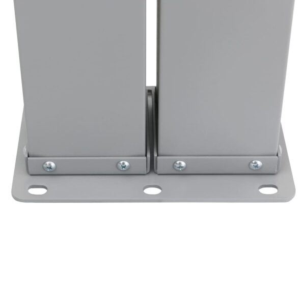 vidaXL Zaťahovacia bočná markíza, hnedá 100x1000 cm – Obrázok 8