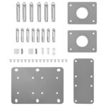 vidaXL Zaťahovacia bočná markíza, hnedá 100x1000 cm – Obrázok 11