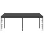 vidaXL Nástenný altánok 3x6 m antracitový látkový – Obrázok 2