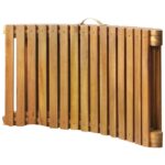 vidaXL Záhradné ležadlo, akáciový masív, hnedé – Obrázok 3