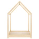 vidaXL Detský posteľný rám 70x140 cm borovicový masív – Obrázok 5