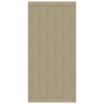 vidaXL Komoda, dub sonoma 88x30x65 cm, kompozitné drevo – Obrázok 5