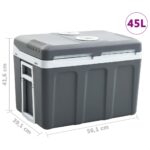 vidaXL Prenosný termoelektrický chladiaci box 40 l 12 V 230 V E – Obrázok 12