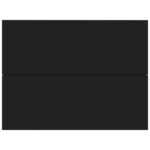 vidaXL Nočné stolíky 2 ks, čierne 40x30x30 cm, kompozitné drevo – Obrázok 5