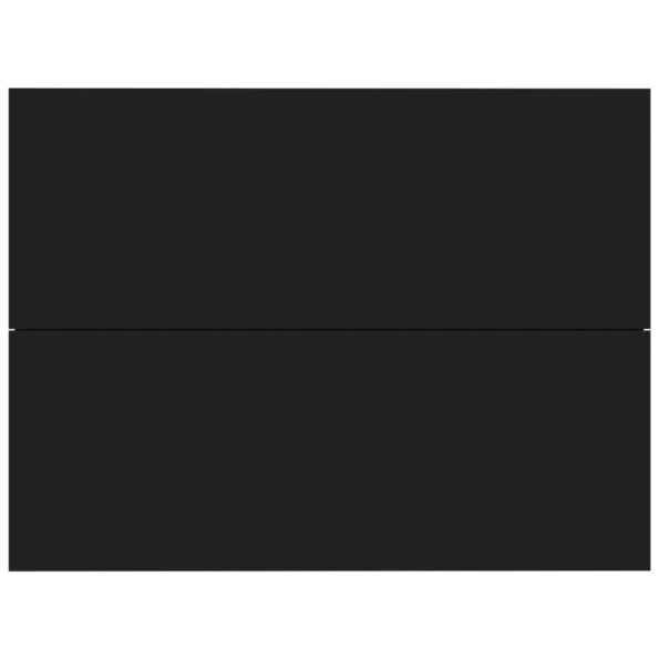 vidaXL Nočné stolíky 2 ks, čierne 40x30x30 cm, kompozitné drevo – Obrázok 5