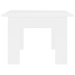 vidaXL Konferenčný stolík biely 100x60x42 cm drevotrieska – Obrázok 5