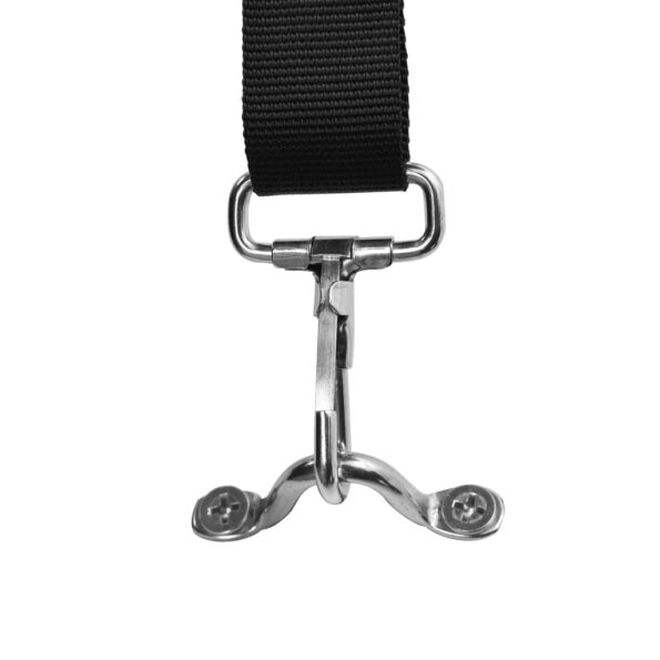 vidaXL Strieška Bimini s 3 oblúkmi, modrá 183x140x137 cm – Obrázok 12