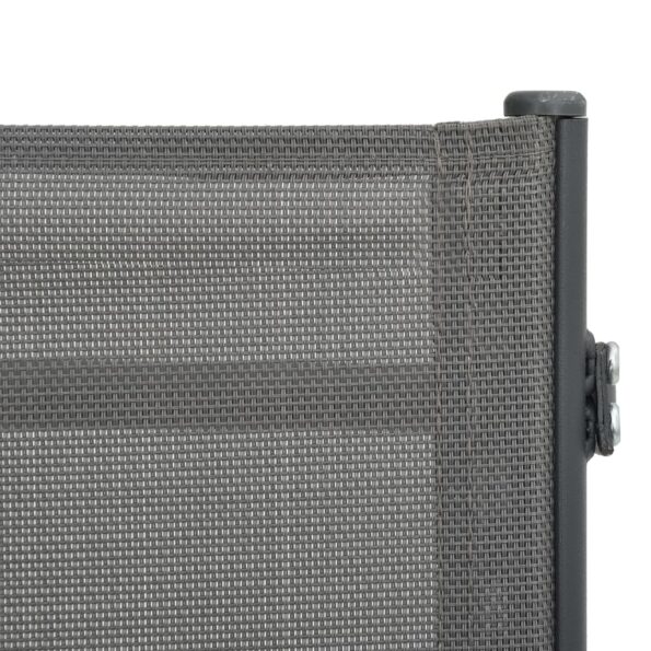 vidaXL Záhradné ležadlá 2 ks, textilén a oceľ – Obrázok 7