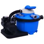 vidaXL Piesková filtrácia s čerpadlom a časovačom 450 W 25 l – Obrázok 2
