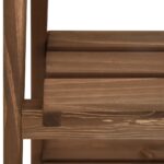 vidaXL 3-poschodový stojan na kvetiny s tabuľou 40x30x90 cm akáciový masív – Obrázok 6