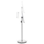 vidaXL Stojan na plagát A4 strieborný hliníková zliatina – Obrázok 6