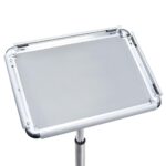 vidaXL Stojan na plagát A4 strieborný hliníková zliatina – Obrázok 9