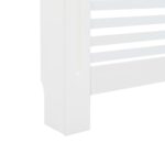 vidaXL Kryty na radiátor 2 ks biele 112x19x81,5 cm MDF – Obrázok 7