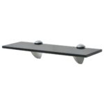 vidaXL Nástenná polička 2 ks sklo 30x10 cm 8 mm – Obrázok 2