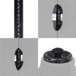 vidaXL Nastaviteľná forma na šaty pre mužov sivá veľkosť 37-45 – Obrázok 2