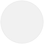 vidaXL Chránič na stôl priehľadný Ø 80 cm 2 mm PVC – Obrázok 2