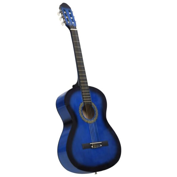 VXL8719883885254_g_en_hd_5.jpg vidaXL 12-dielna klasická gitarová sada pre začiatočníkov modrá 4/4 39" – Obrázok 6