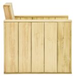 vidaXL Záhradné stoličky 2 ks 89x76x76 cm impregnovaná borovica – Obrázok 4