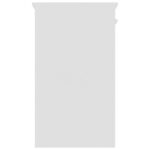 vidaXL Písací stôl, biely 90x45x76 cm, kompozitné drevo – Obrázok 5