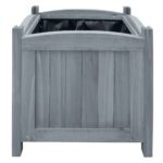vidaXL Vyvýšené záhradné záhony 2 ks 30x30x30 cm, jedľový masív – Obrázok 2