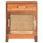 vidaXL Nočný stolík 40x30x50 cm, recyklovaný masív – Obrázok 3