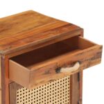 vidaXL Nočný stolík 40x30x50 cm, recyklovaný masív – Obrázok 5