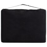 vidaXL Skladací masážny stôl, 3 zóny, drevo, ružový – Obrázok 8