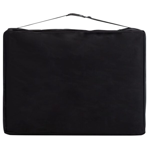 vidaXL Skladací masážny stôl, 3 zóny, drevo, ružový – Obrázok 8